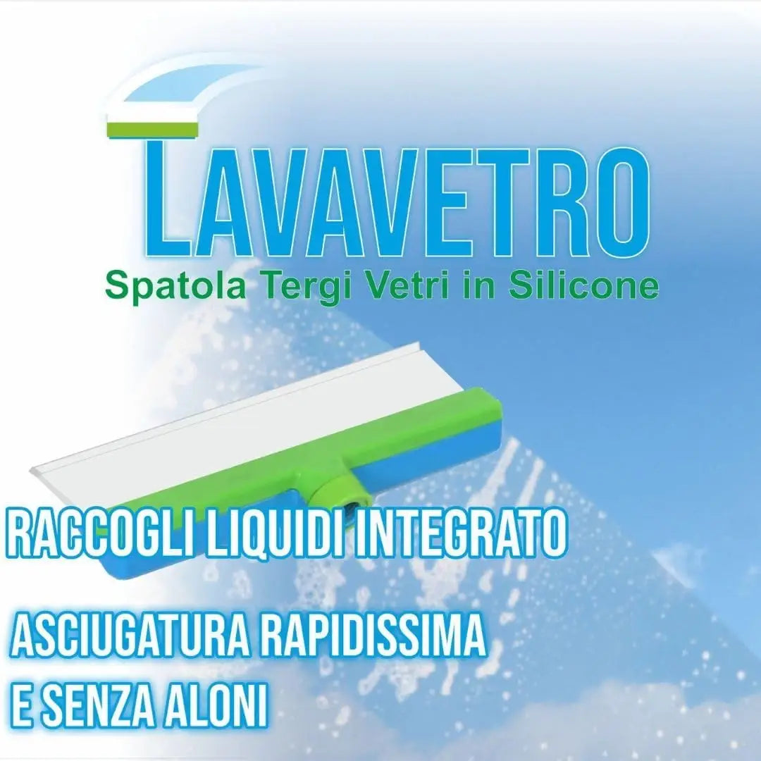 Kit Lavavetro in Silicone con Vaschetta Raccogli Acqua